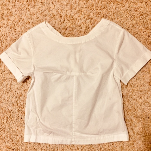 NWOT J.Crew white top - Picture 1 of 7